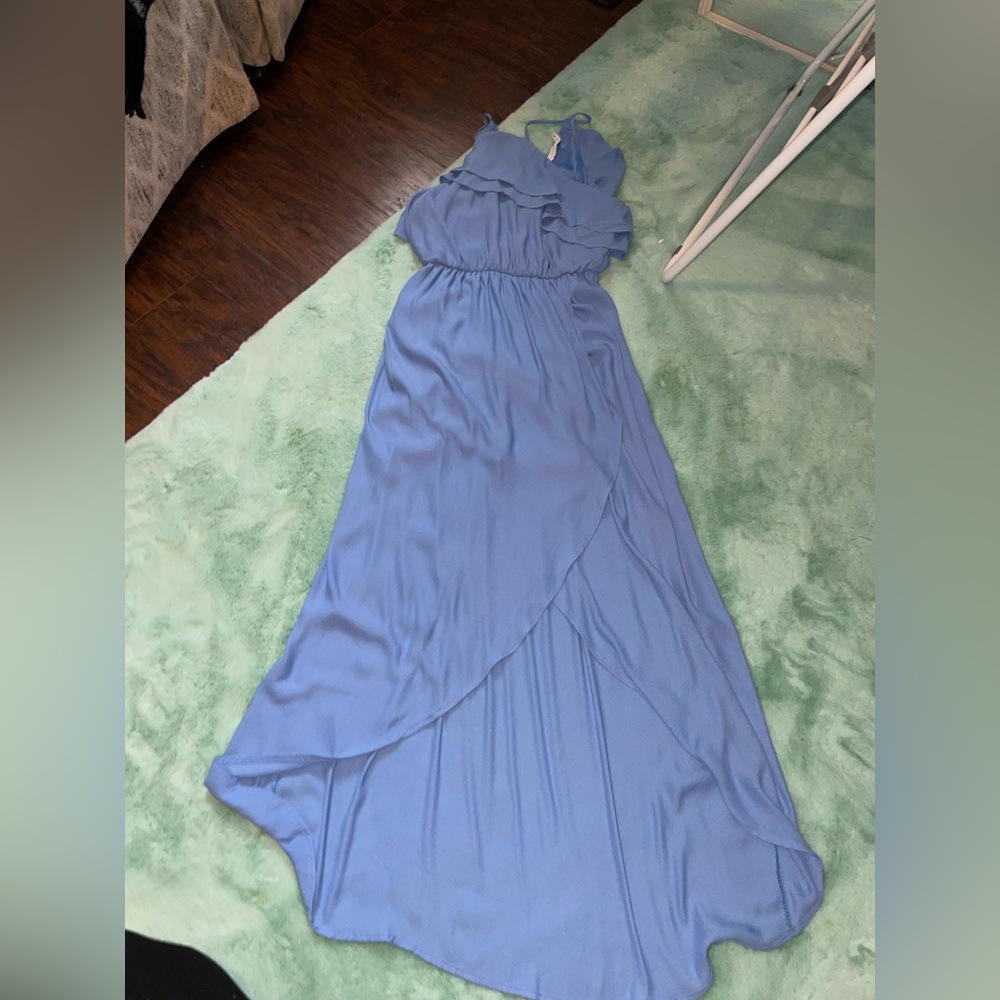Lush hi low halter dress